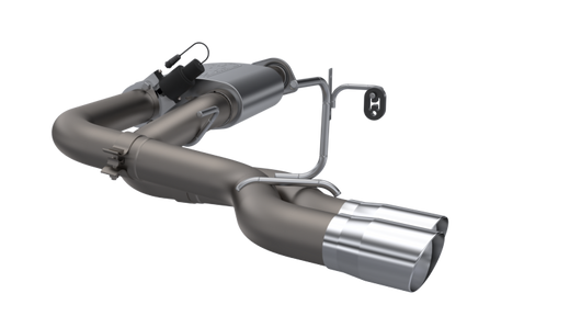 QTP 15-18 Ford F-150 CC/EC Standard Bed 304SS Screamer Cat-Back Exhaust w/3in Tips - 440015