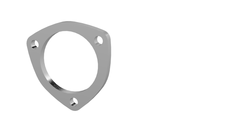 QTP 3in Weld-On QTEC 3 Bolt Flange - 10300F