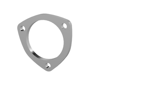 QTP 3in Weld-On QTEC 3 Bolt Flange - 10300F