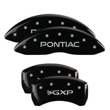 MGP 4 Caliper Covers Engraved Front & Rear MGP Yellow finish black ch - 17209SMGPYL