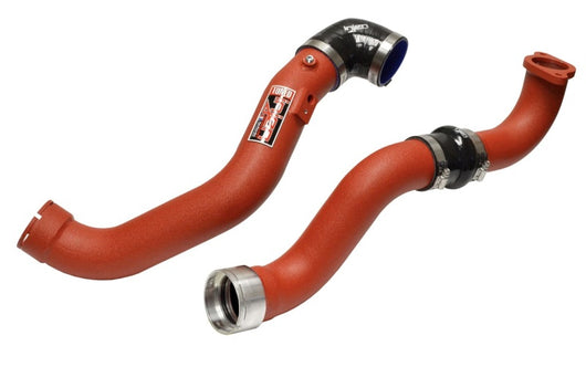 Injen 16-17 Chevrolet Camaro 2.0L Turbo Wrinkle Red Intercooler Piping - SES7300ICPWR
