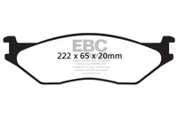 EBC 02-05 Ford Econoline E550 Greenstuff Front Brake Pads - DP61653