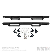 Westin/HDX Stainless 15-18 Ford F-150 SC/17-18 F-250/F-350 CC Drop Nerf Step Bars - Textured Black - 56-139452