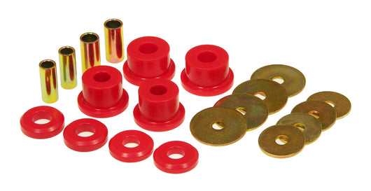 Prothane 90-94 Mitsubishi Eclipse Subframe Mount Kit - Red - 13-101