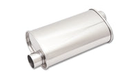 Vibrant StreetPower Oval Muff 5in x 9in x 15in long body 3in inlet I.D. x 3in outlet Offset-Offset - 1127