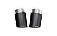 Akrapovic 16-17 BMW M240i (F22 F23) Evolution Line Cat Back (SS) w/ Carbon Tips (Req. Link Pipe) - MTP-BM/SS/4H