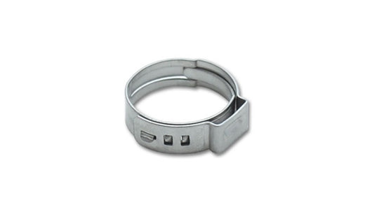 Vibrant One Ear Stepless Pinch Clamps 20.3-23.5mm clamping range (Pack of 10) SS 7mm band width - 12280