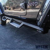 Westin/HDX 2018 Jeep Wrangler JL Unlimited Drop Nerf Step Bars - Textured Black - 56-140652