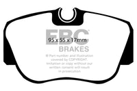 EBC 84-86 Mercedes-Benz 190/190E 2.3 Greenstuff Front Brake Pads - DP2778