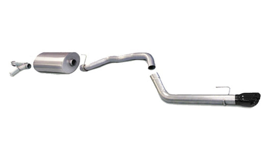 Corsa 08-13 Toyota Sequoia 5.7L V8 Touring Cat-Back Exhaust w/Black 4in Tip - 14573BLK