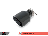 AWE Tuning Mk6 GLI 2.0T - Mk6 Jetta 1.8T Touring Edition Exhaust - Diamond Black Tips - 3015-23050