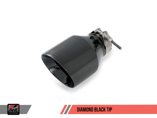AWE Tuning Mk6 GLI 2.0T - Mk6 Jetta 1.8T Touring Edition Exhaust - Diamond Black Tips - 3015-23050