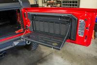 DV8 Jeep JL Tailgate Mounted Table (Trail Table) - Black - TTJL-01