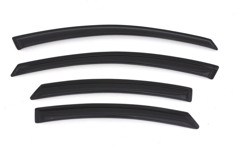 AVS 11-14 Hyundai Sonata (New Body Style) Ventvisor Outside Mount Window Deflectors 4pc - Smoke - 94261