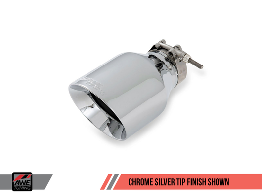 AWE Tuning Mk5 Jetta 2.0T - GLI Track Edition Exhaust - Polished Silver Tips - 3020-22030