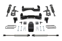Fabtech 15-18 Ford F150 4WD 6in Perf. System w/DL 2.5 Coilovers & Rear DL Shocks - K2195DL
