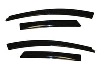 AVS 12-18 Ford Focus Ventvisor Outside Mount Window Deflectors 4pc - Smoke - 94373