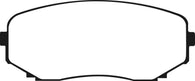 EBC 11-14 Ford Edge 2.0 Turbo Greenstuff Front Brake Pads - DP21794
