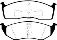 EBC 93-94 Chrysler Concorde 3.3 Ultimax2 Front Brake Pads - UD591