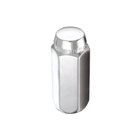 McGard Hex Lug Nut (Cone Seat) M12X1.75 / 13/16 Hex / 1.815in. Length (Box of 100) - Chrome - 69419
