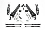 Fabtech 17-19 Ford F250/350 4WD Gas 6in Radius Arm System w/Stealth Shocks - K2256M