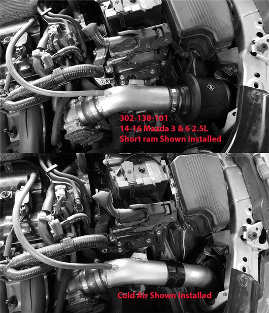 Weapon R 14-16 Mazda 3 / Mazda 6 2.5L Secret Weapon Intake - 302-138-101