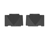 WeatherTech 13+ Toyota RAV4 Rear Rubber Mats - Black - W306
