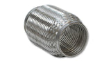 Vibrant SS Turbo FLEX Coupling with Interlock Liner 1.75in inlet/outlet x 4in long - 60404