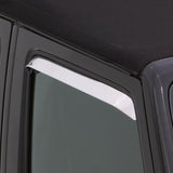 AVS 65-78 Volkswagen Beetle Ventshade Window Deflectors 2pc - Stainless - 12505