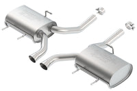 Borla 11-14 CTS Coupe V6 3.6L AT RWD/AWD Dual Ctr Rear Exit Touring Exhaust (REAR SECTION ONLY) - 11824
