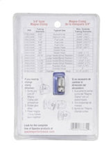 Spectre Magna-Clamp Hose Clamp 3/4in. - Blue - 3366