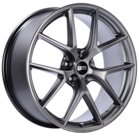 BBS CI-R 20x8.5 5x112 ET32 Platinum Silver Polished Rim Protector Wheel -82mm PFS/Clip Required - CI0101PSPO