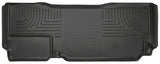 Husky Liners 11-15 Ford F250/F350/F450 Super Duty Ext Cab WeatherBeater Black 2nd Seat Floor Liners - 19721