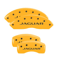 MGP 4 Caliper Covers Engraved Front & Rear i-Vtec Yellow finish black ch - 39019SIVTYL