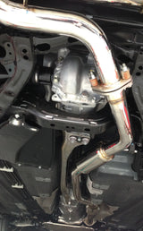 AVO 2016+ Mazda Miata ND MX5 2.0L Adj Single 4in Rolled Tip Exhaust (Incl 5in Metal Cat Converter) - LNR16AEHA065T