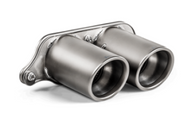 Akrapovic 2018 Porsche 911 GT3 (991.2) Tail Pipe Set (Titanium) - TP-T/S/17