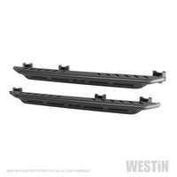 Westin/Snyper 2018+ Jeep Wrangler JL Unlimited 4DR Triple Tube Rock Rail Steps - Textured Black - 42-6025