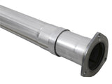aFe Rebel XD 4in SS Down-Pipe Back Exhaust w/Dual Polished Tips 17-18 Ford Diesel Trucks V8-6.7L(td) - 49-43102-P