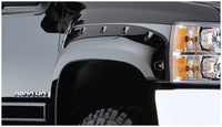 Bushwacker 07-13 Chevy Silverado 1500 Fleetside Cutout Style Flares 4pc 69.3in Bed - Black - 40950-02