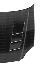 Seibon 96-98 Honda Civic (EM1/EJ6/EJ7/EJ8/EK9) TS Style Carbon Fiber Hood - HD9698HDCV-TS