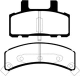 EBC 97-99 Cadillac Deville 4.6 (Rear Drums) Yellowstuff Front Brake Pads - DP41273R