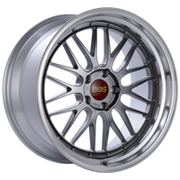BBS LM 20x10 5x120 ET20 Diamond Black Center Diamond Cut Lip Wheel -82mm PFS/Clip Required - LM226DBPK