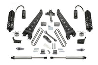 Fabtech 11-16 Ford F250 4WD 6in Radius Arm System w/DL 4.0 Resi Coilovers & Rear DL Shocks - K2270DL