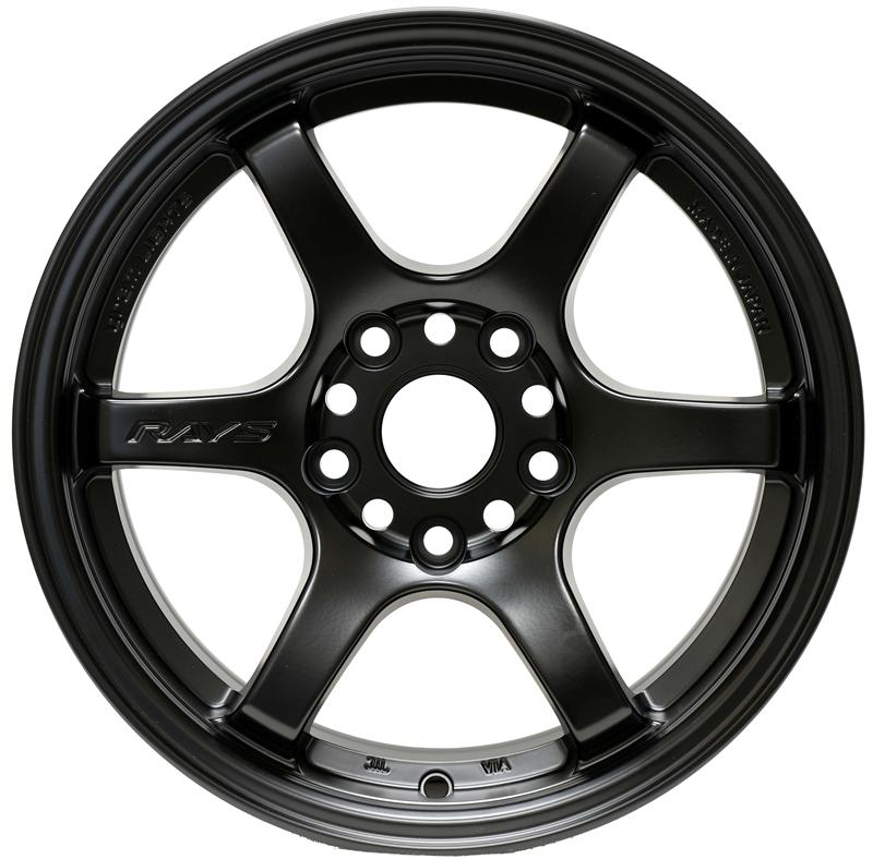 Gram Lights 57DR 15X8.0 +28 5-114.3 SEMI GLOSS BLACK - WGIE28EH