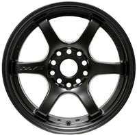 Gram Lights 57DR 15X8.0 +28 5-114.3 SEMI GLOSS BLACK - WGIE28EH