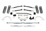 Fabtech 07-18 Jeep JK 4WD 4-Door 3in Trail II System w/Perf. Shocks - K4052