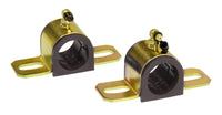 Prothane Universal 90 Deg Greasable Sway Bar Bushings - 1 5/16in - Type B Bracket - Black - 19-1212-BL