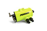 Perrin 02-14 Subaru WRX / 04-19 STI with FMIC Air Oil Seperator - Neon Yellow - PSP-ENG-607NY