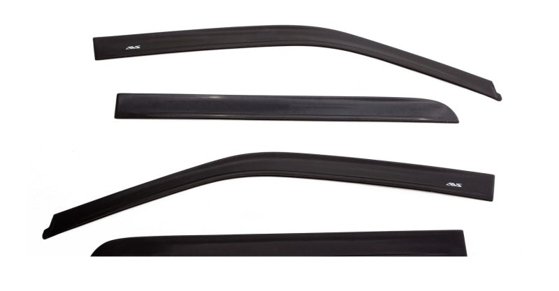 AVS 2018 Ford Expedition Ventvisor In-Channel Front & Rear Window Deflectors 4pc - Smoke - 194785