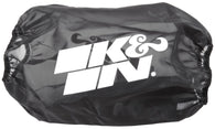 K&N Round Tapered Drycharger Air Filter Wrap 8in B ID x 6.625in T ID x 10.5in H - RC-5166DK